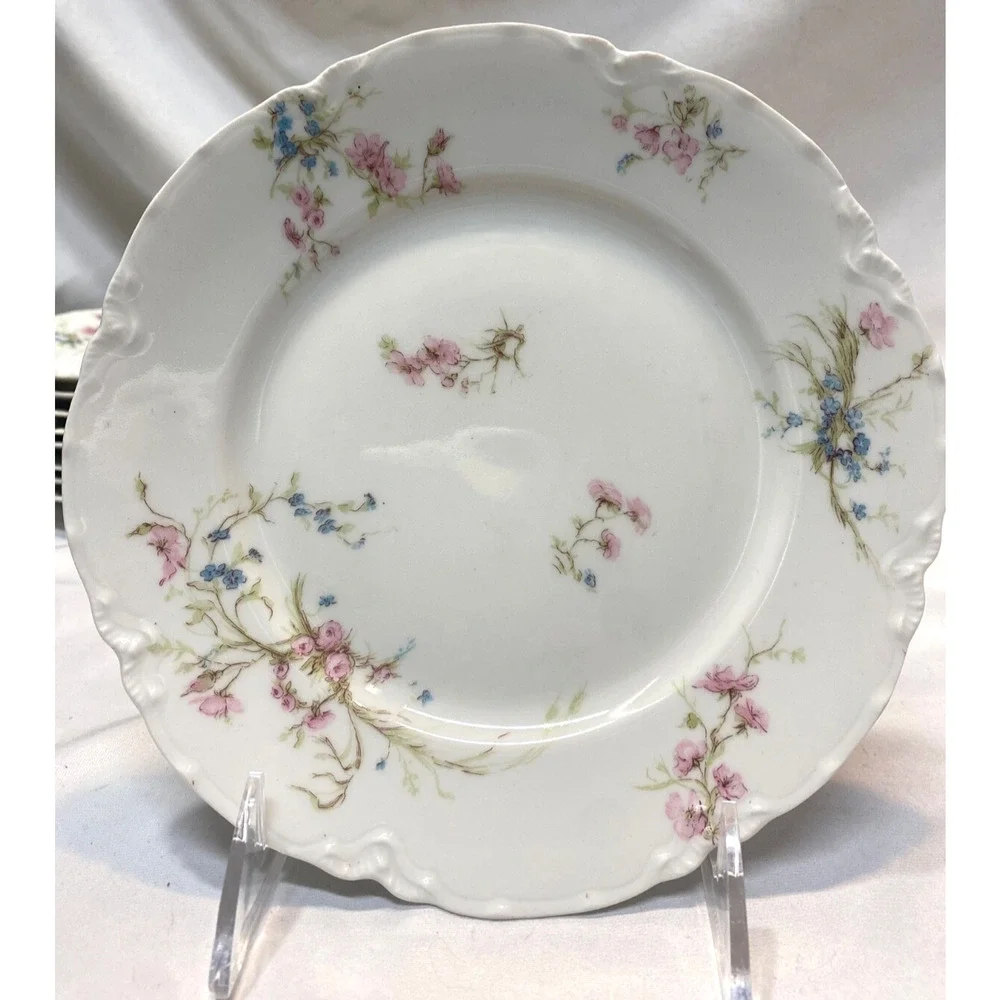 Haviland Schleiger 78D? Limoges France Set of 3 Salad Plates 7.5